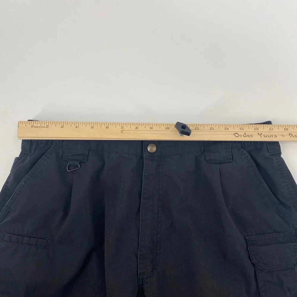 5.11 Tactical Taclite‎ Pro Cargo Pants Mens Tag 38x32 Fits 34x30 Black Ripstop